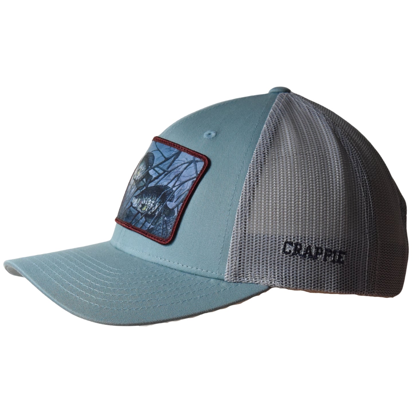 Crappie 2 – Smoke Blue/Aluminum - Richardson 115