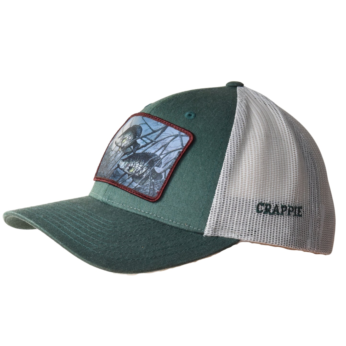Crappie 2 – Dark Green Heather/Light Grey - Richardson 115