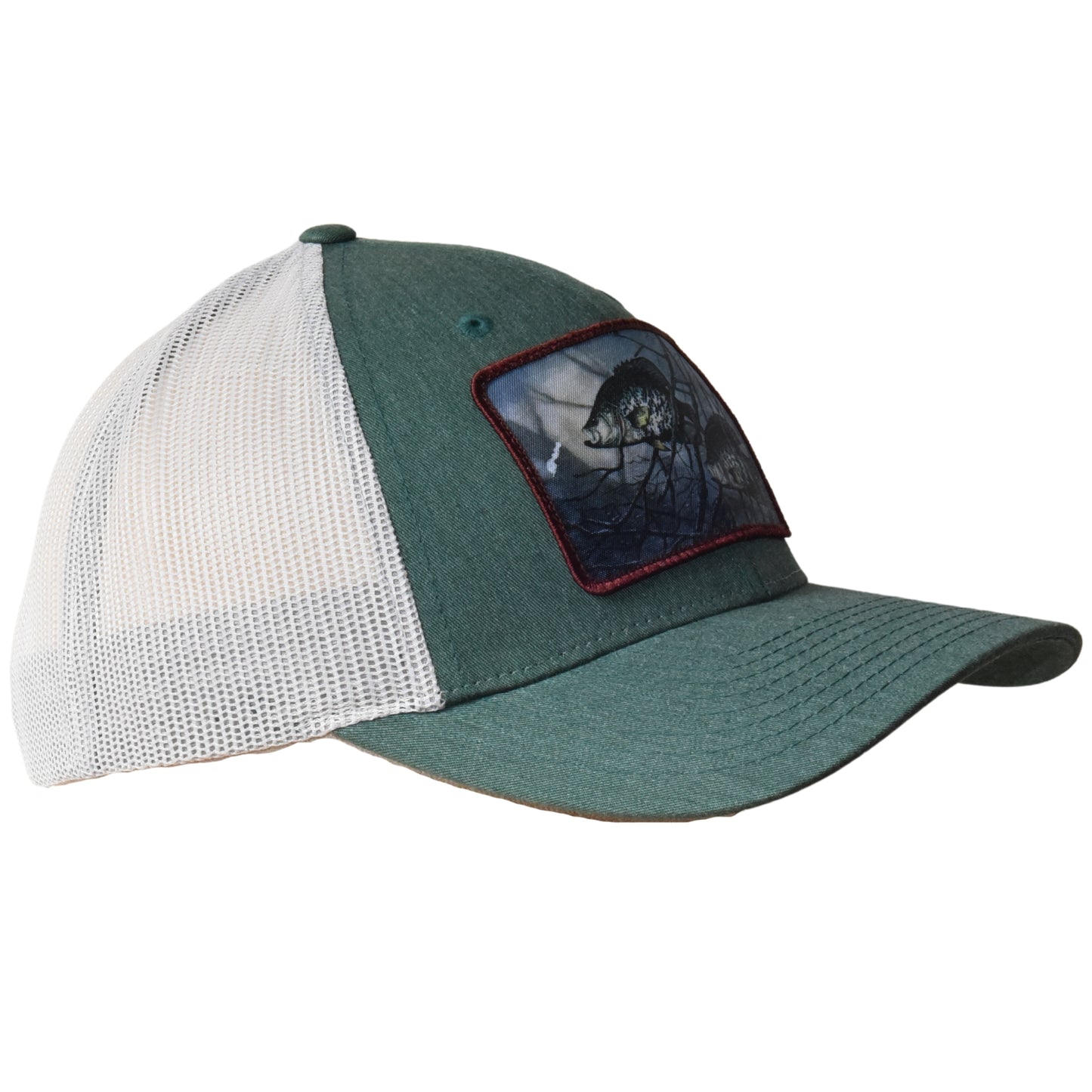 Crappie 2 – Dark Green Heather/Light Grey - Richardson 115