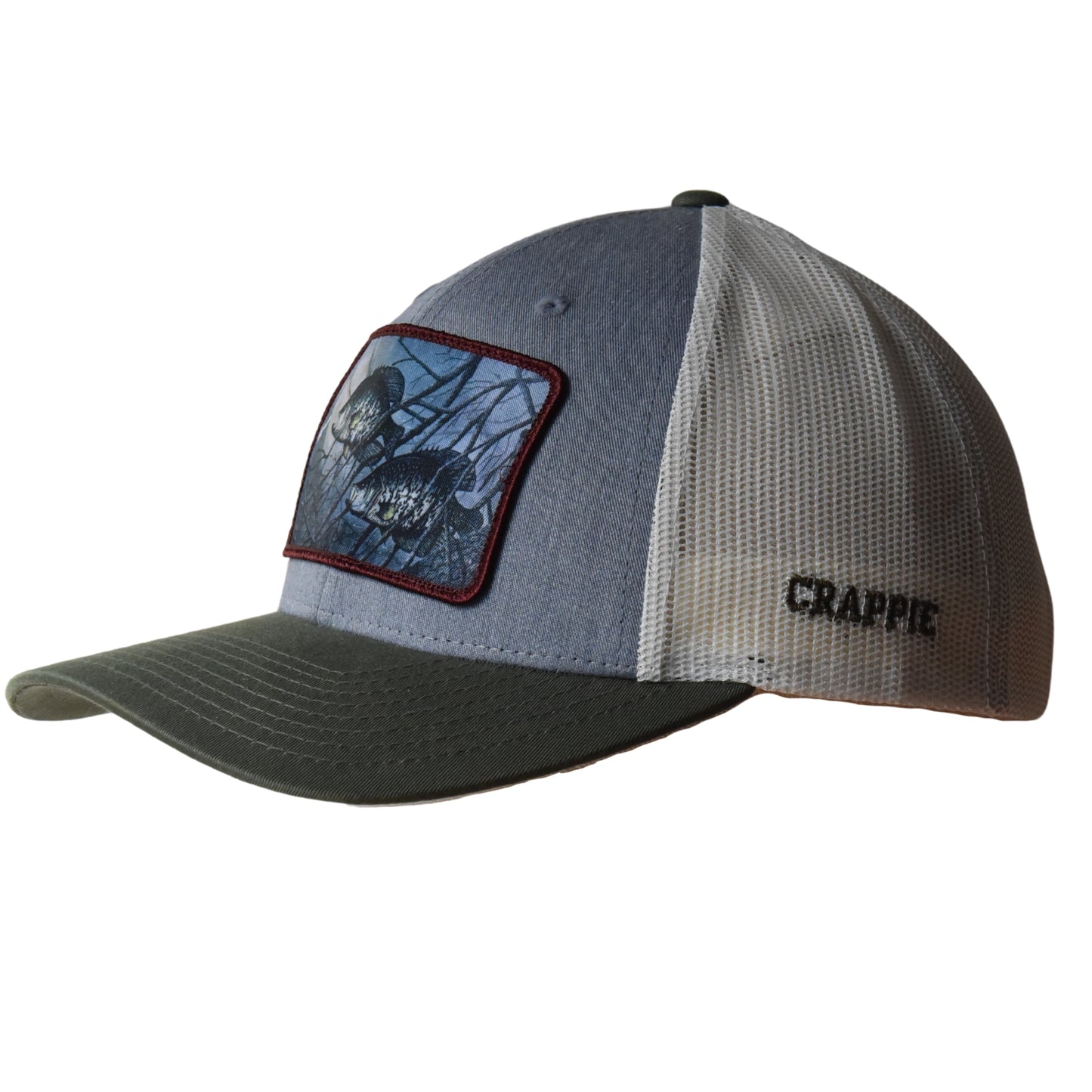 Crappie 2 – Heather Grey/Birch/Army Olive - Richardson 115