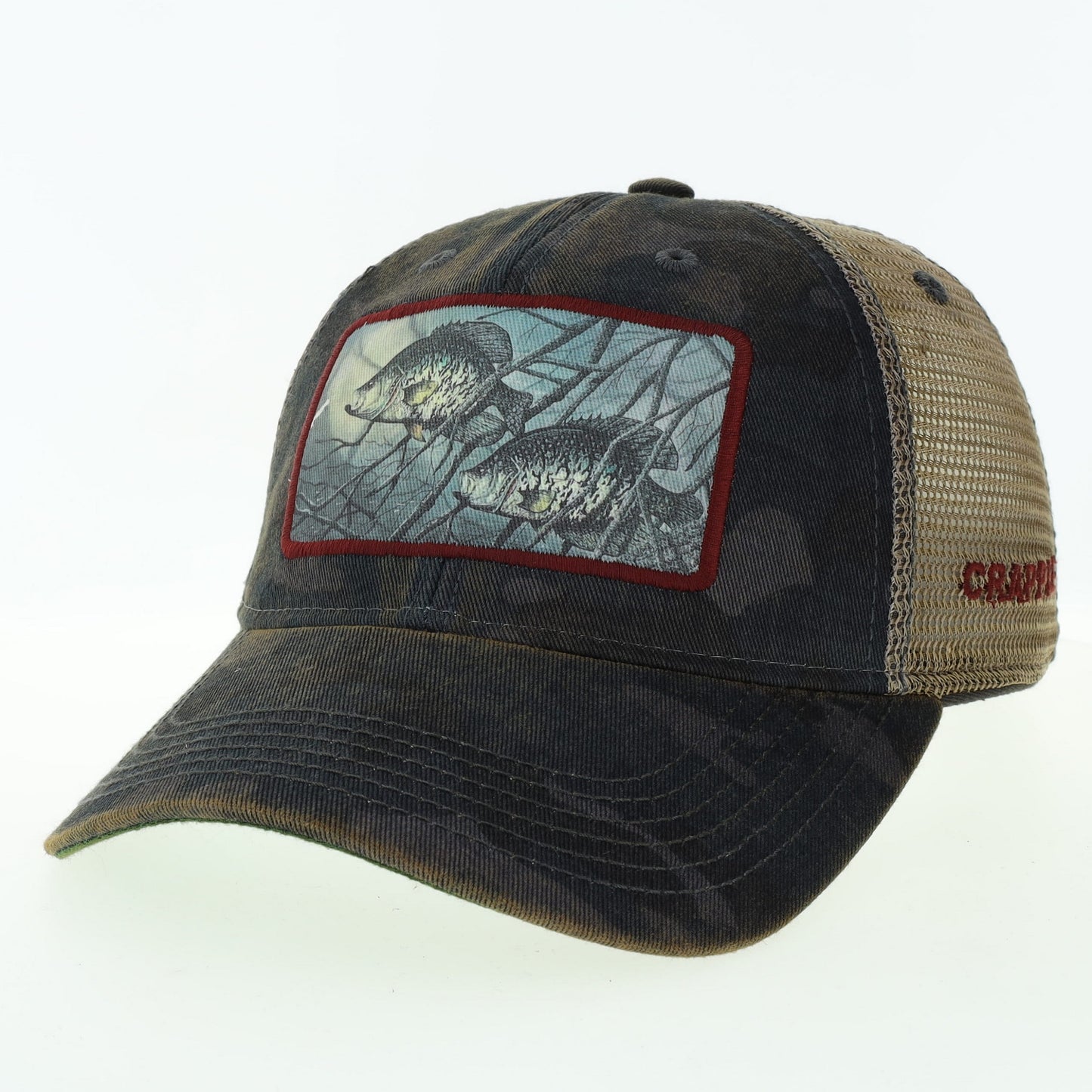 Crappie 2 – Navy Field Camo Java Trucker