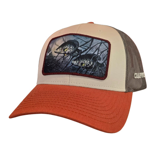 Crappie 2 – Cream/Loden/Dark Orange - Richardson 115