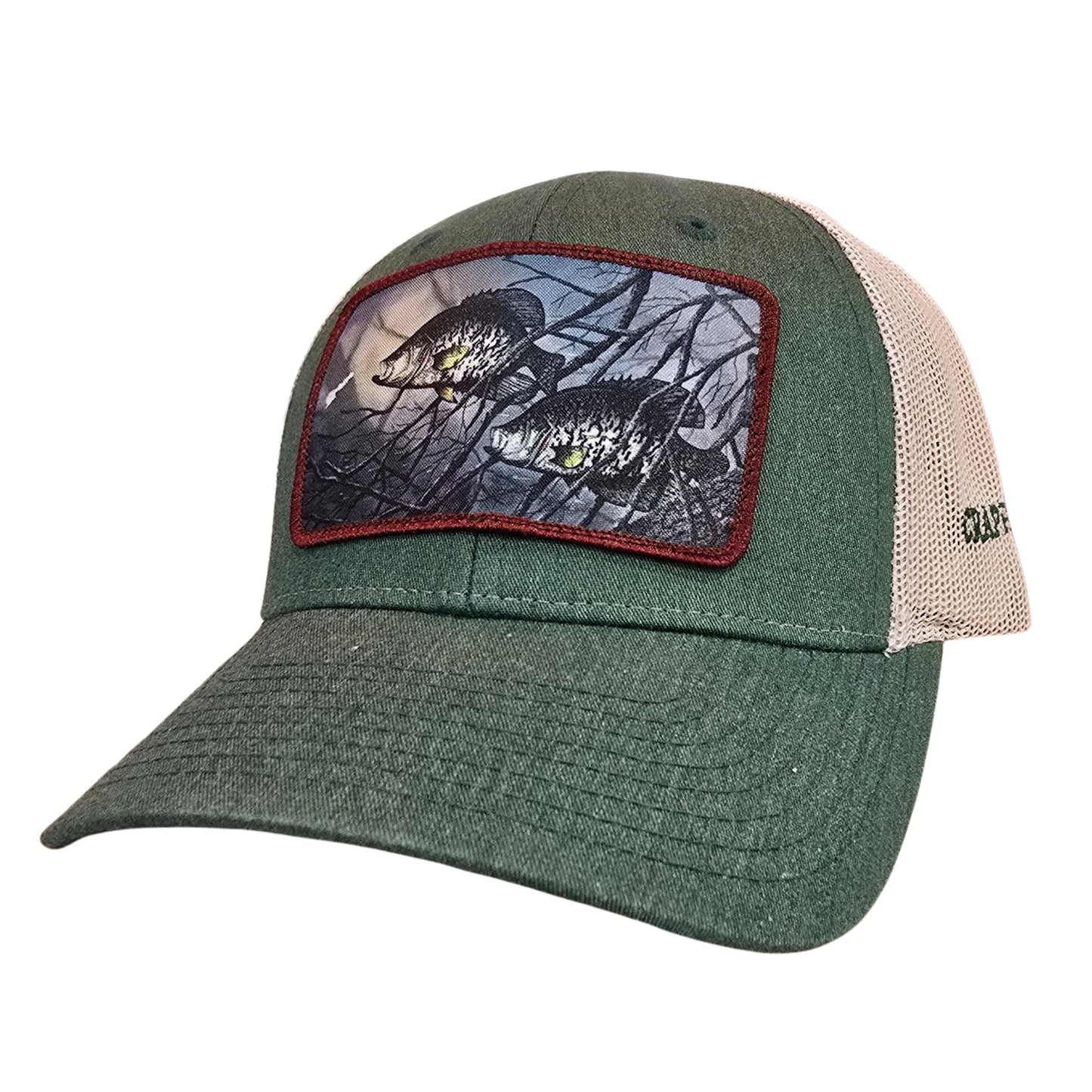 Crappie 2 – Dark Green Heather/Light Grey - Richardson 115