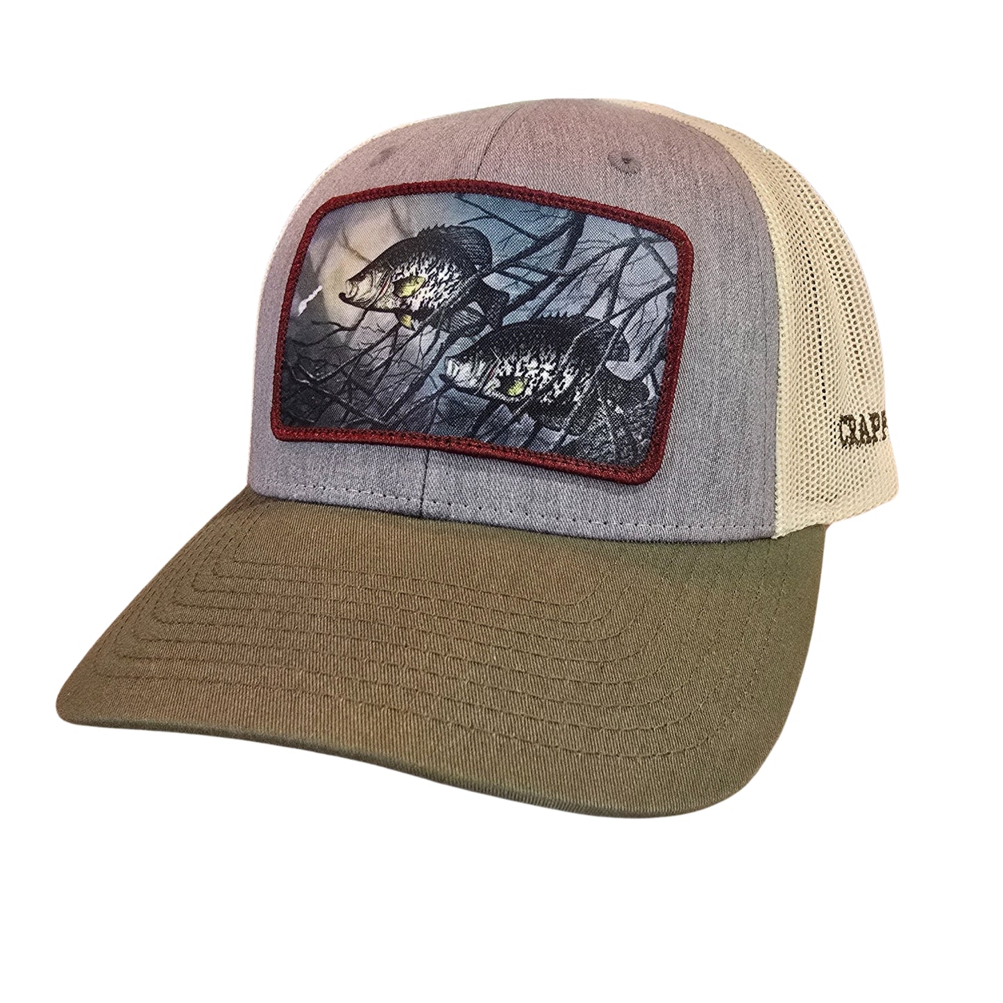 Crappie 2 – Heather Grey/Birch/Army Olive - Richardson 115