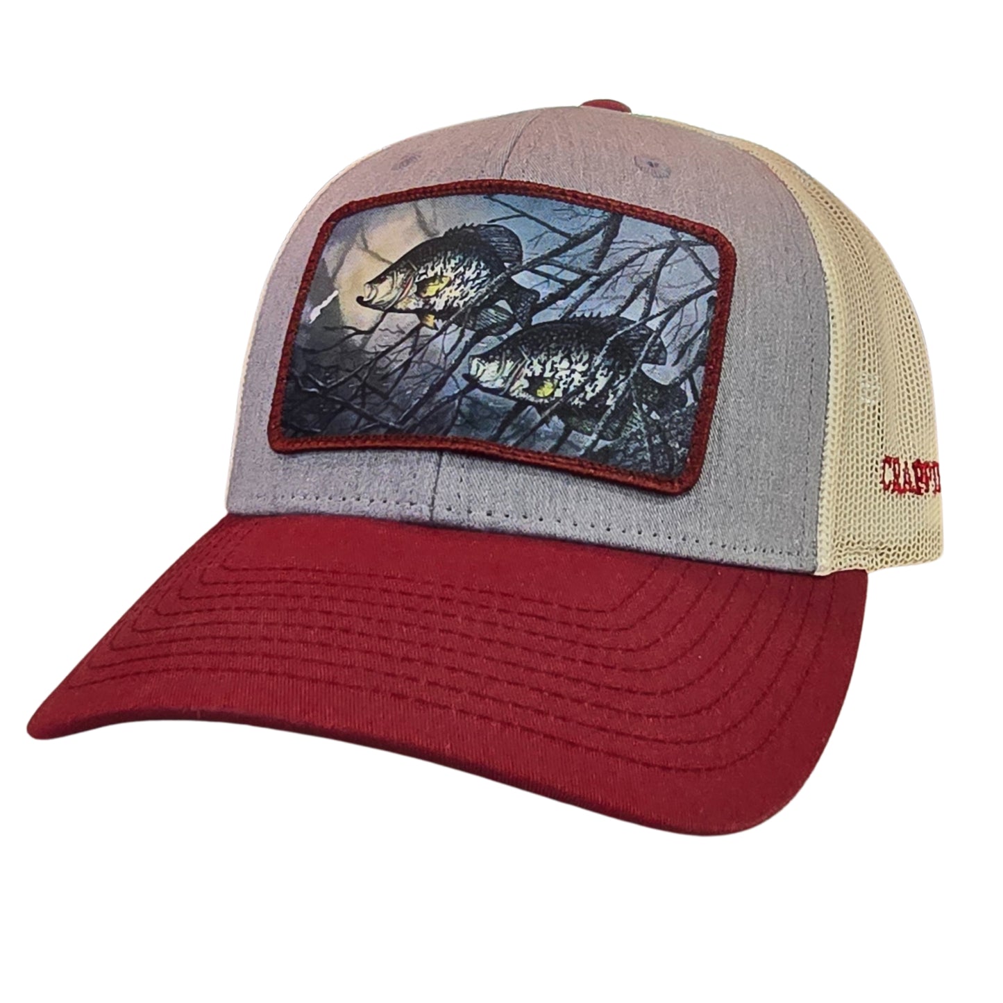 Crappie 2 – Heather Grey/Birch/Cardinal - Richardson 115