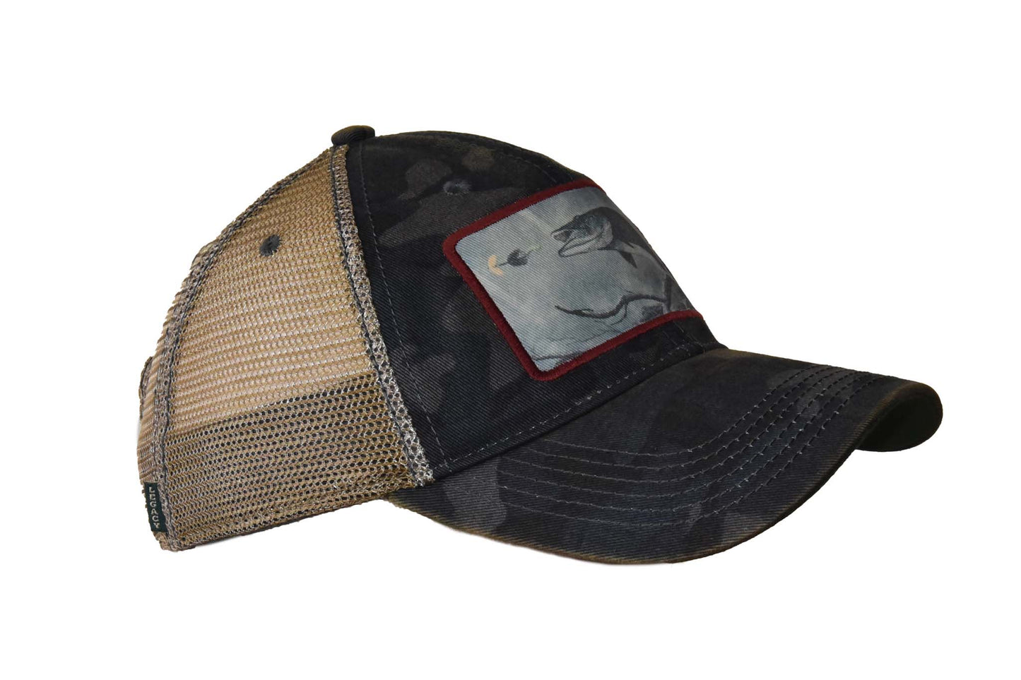 Muskie – Navy Field Camo Java Trucker