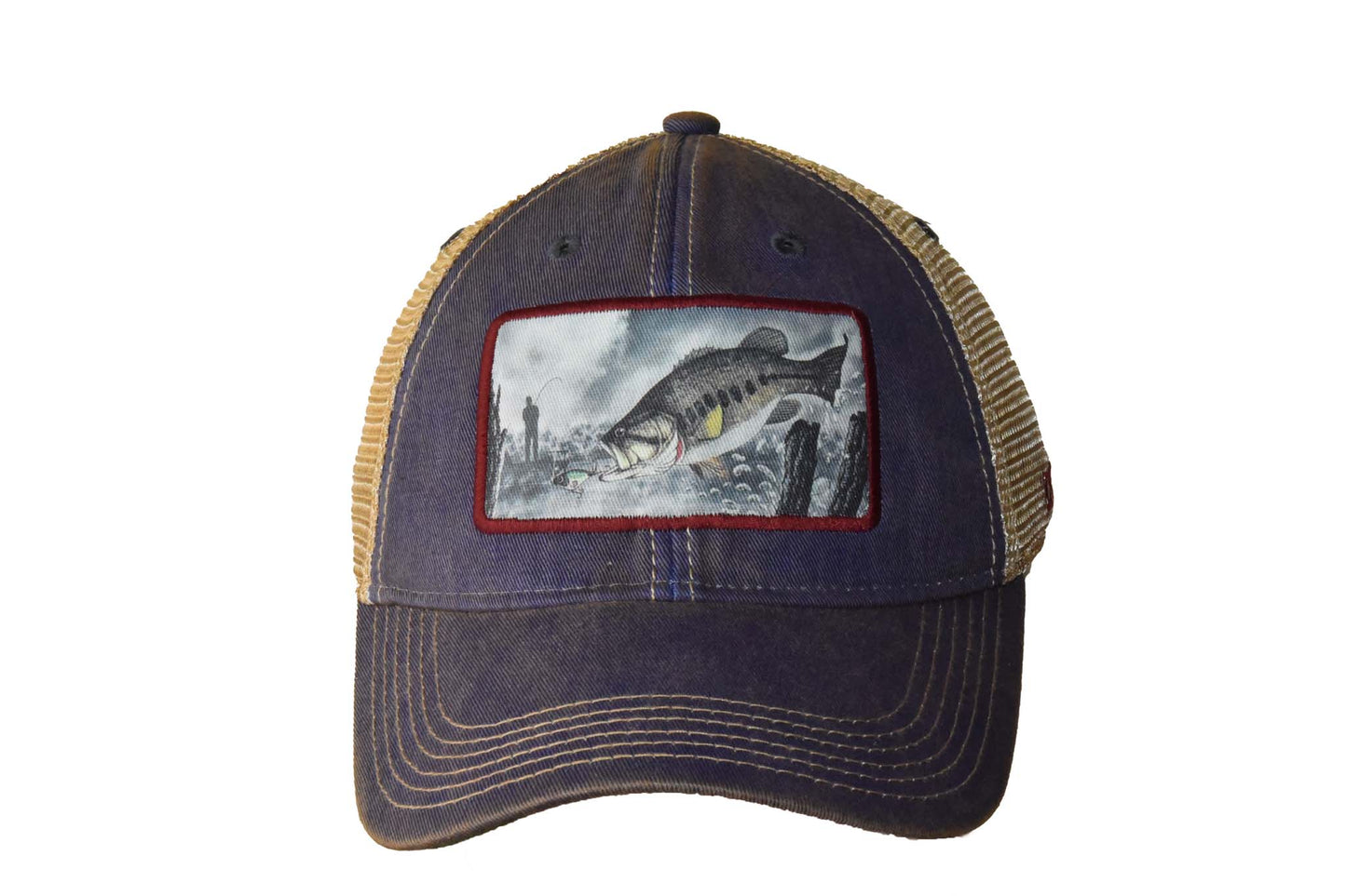 Large Mouth Bass – Blue Trucker