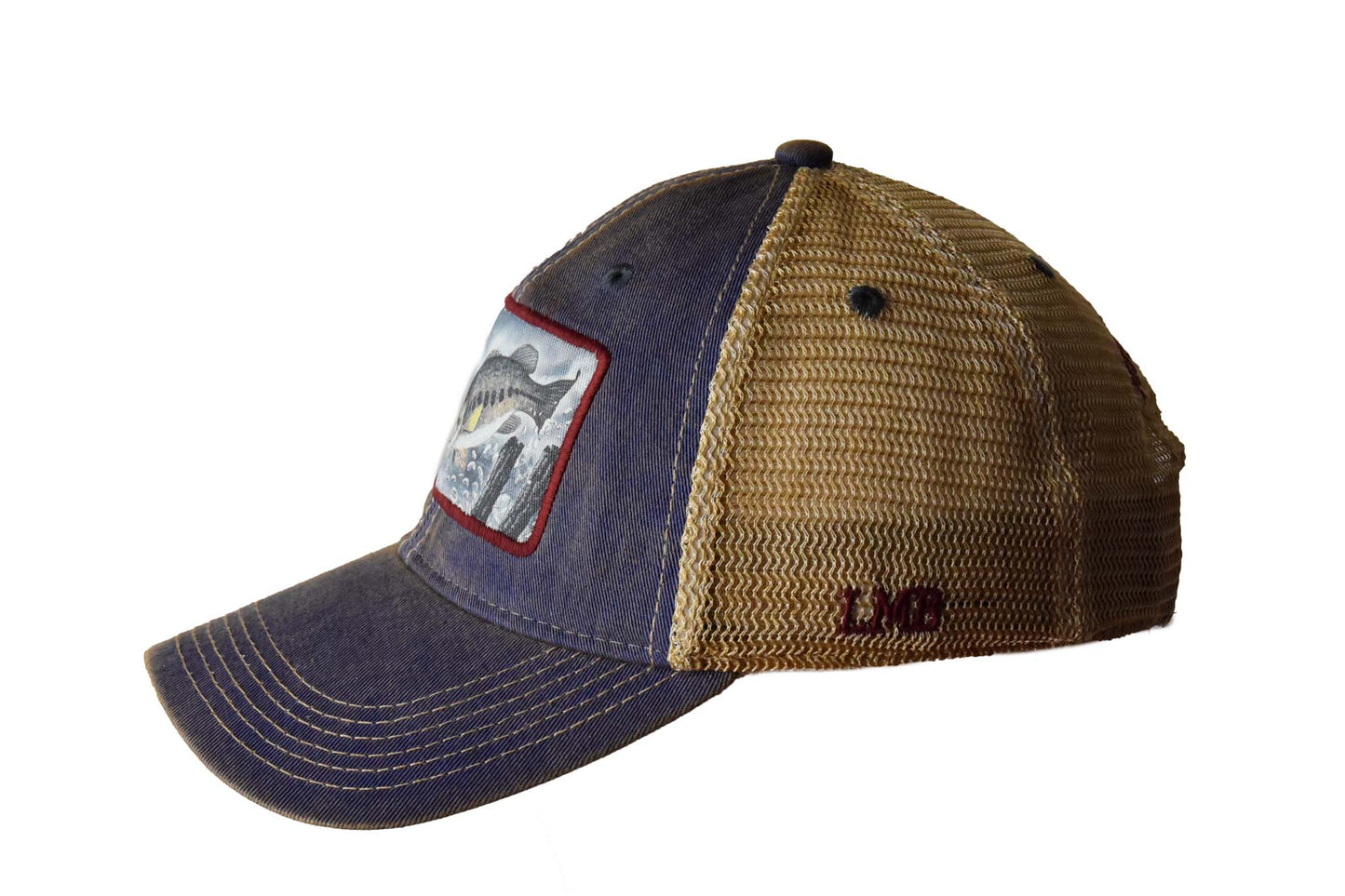 Large Mouth Bass – Blue Trucker