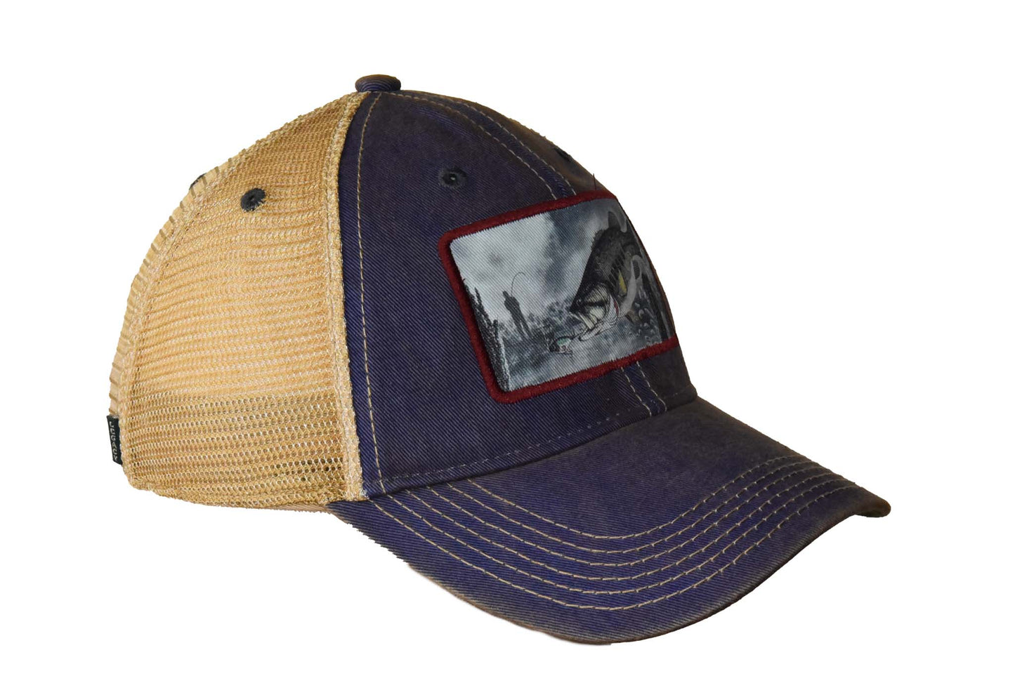 Large Mouth Bass – Blue Trucker