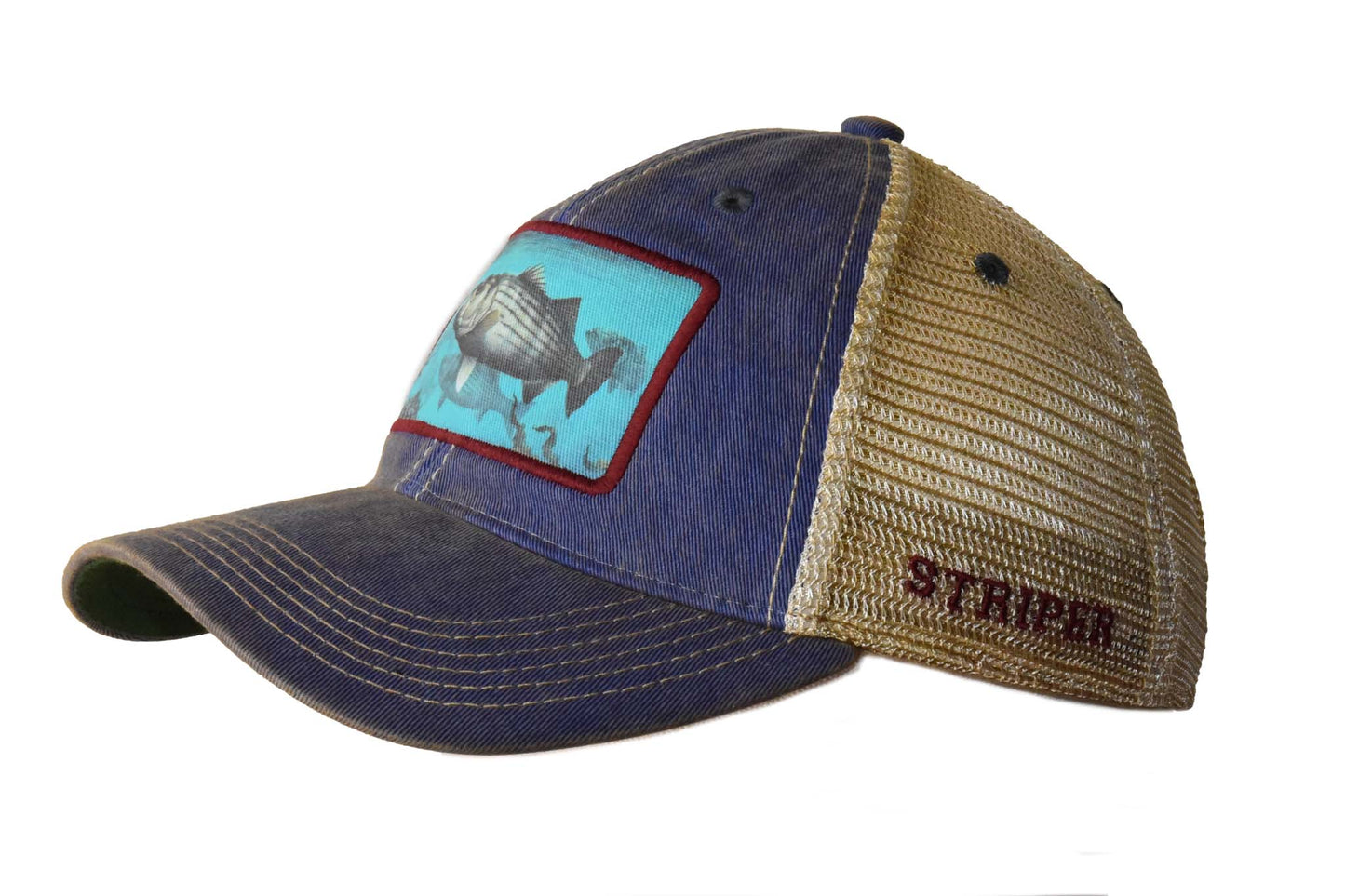 Striper – Blue Trucker