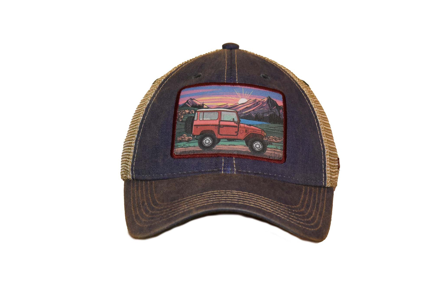 FJ40 Red – Blue Trucker