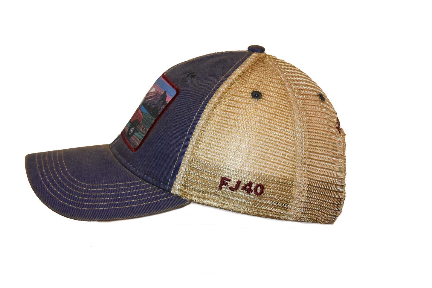 FJ40 Red – Blue Trucker