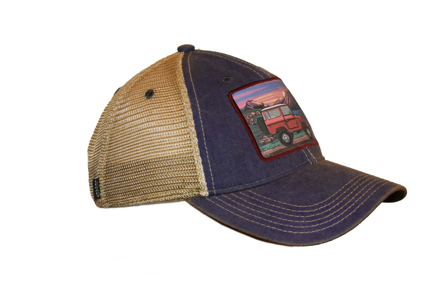 FJ40 Red – Blue Trucker