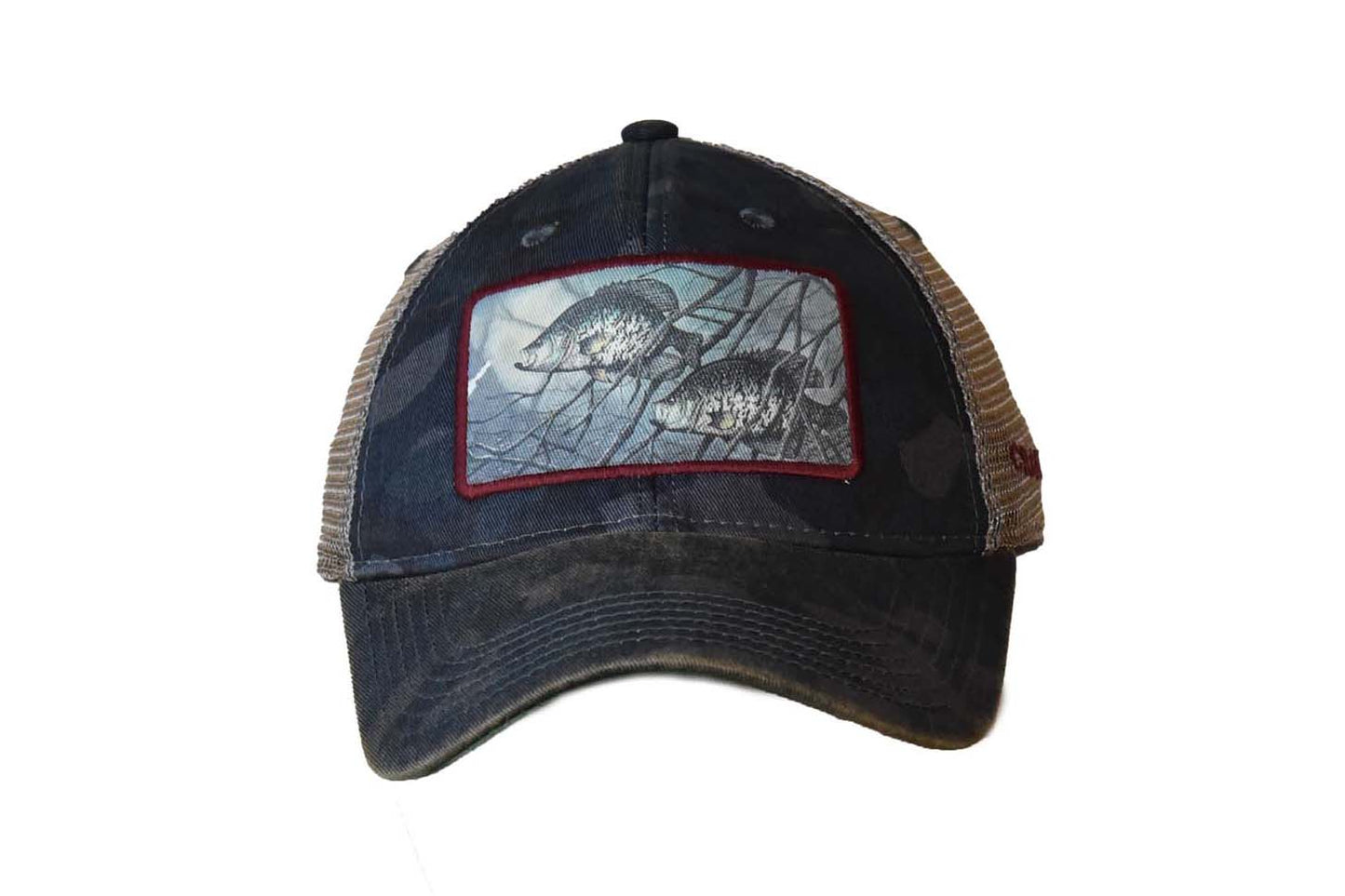 Crappie 2 – Navy Field Camo Java Trucker