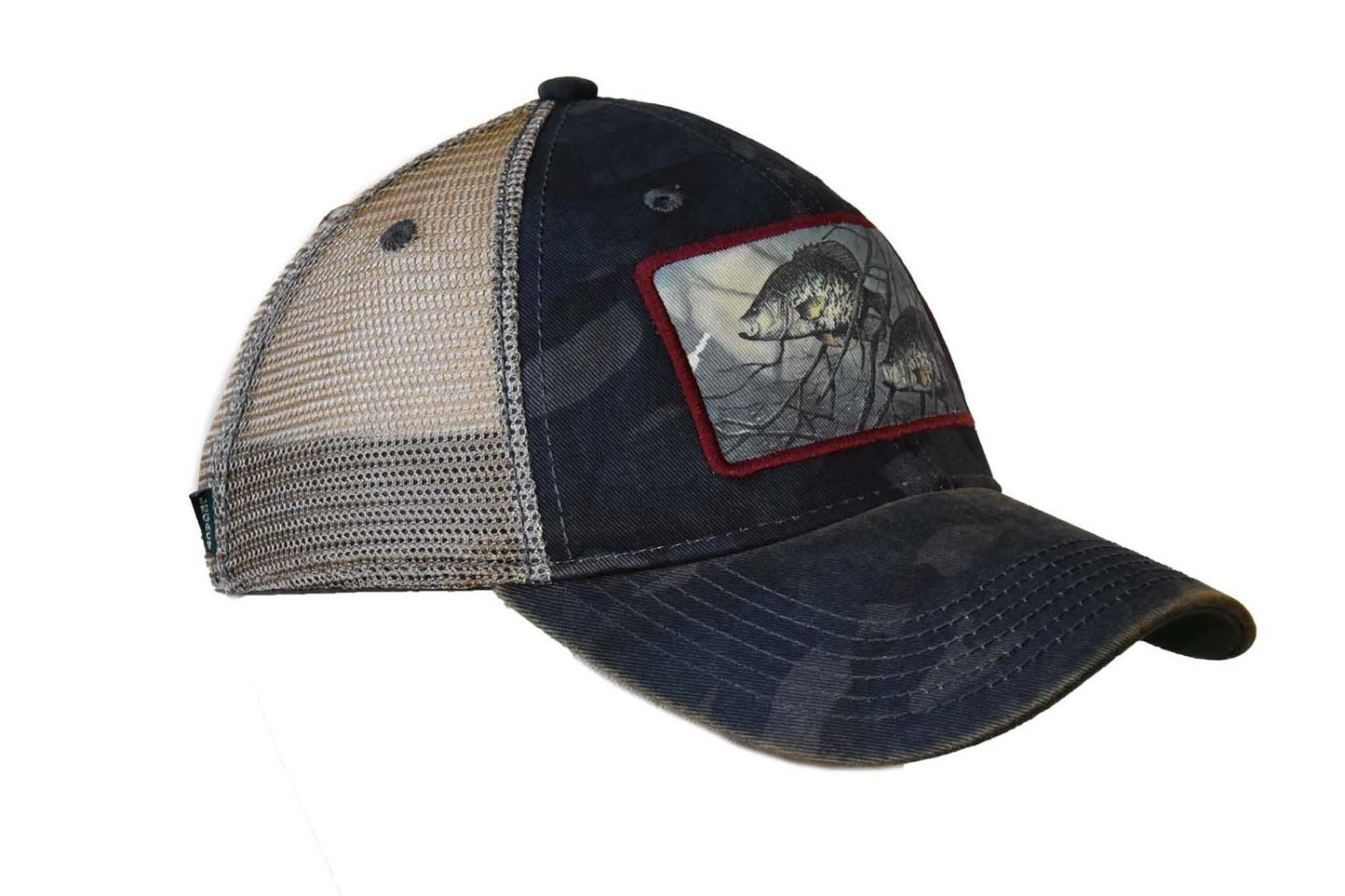 Crappie 2 – Navy Field Camo Java Trucker