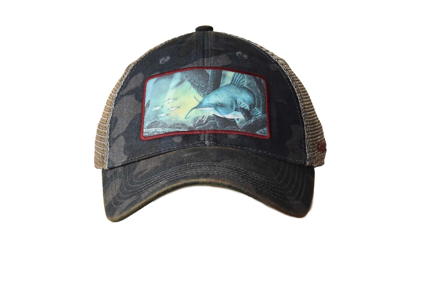 Catfish – Navy Field Camo Java Trucker