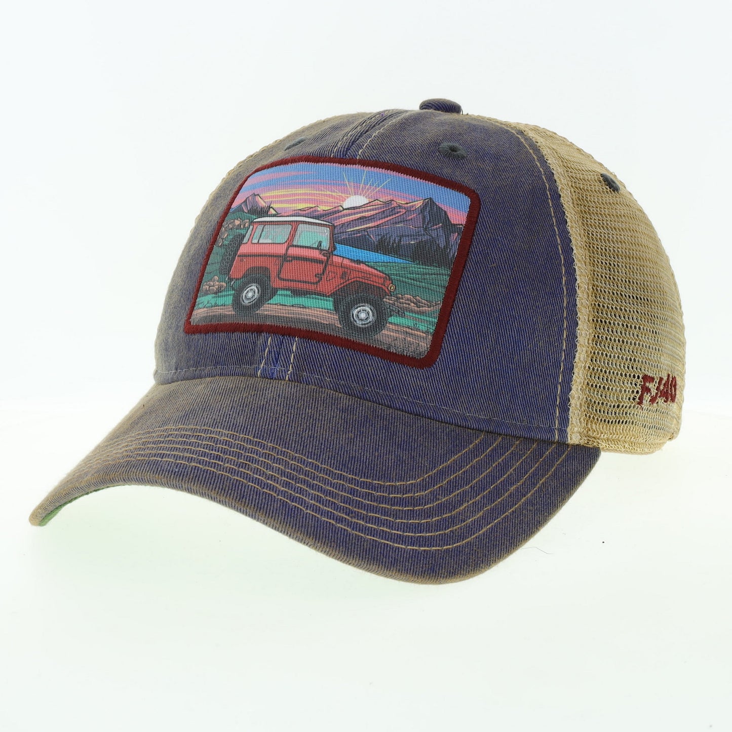 FJ40 Red – Blue Trucker