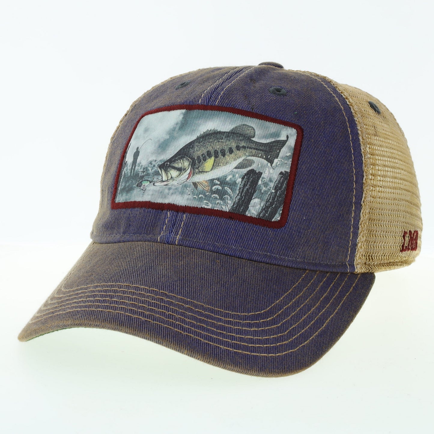 Large Mouth Bass – Blue Trucker