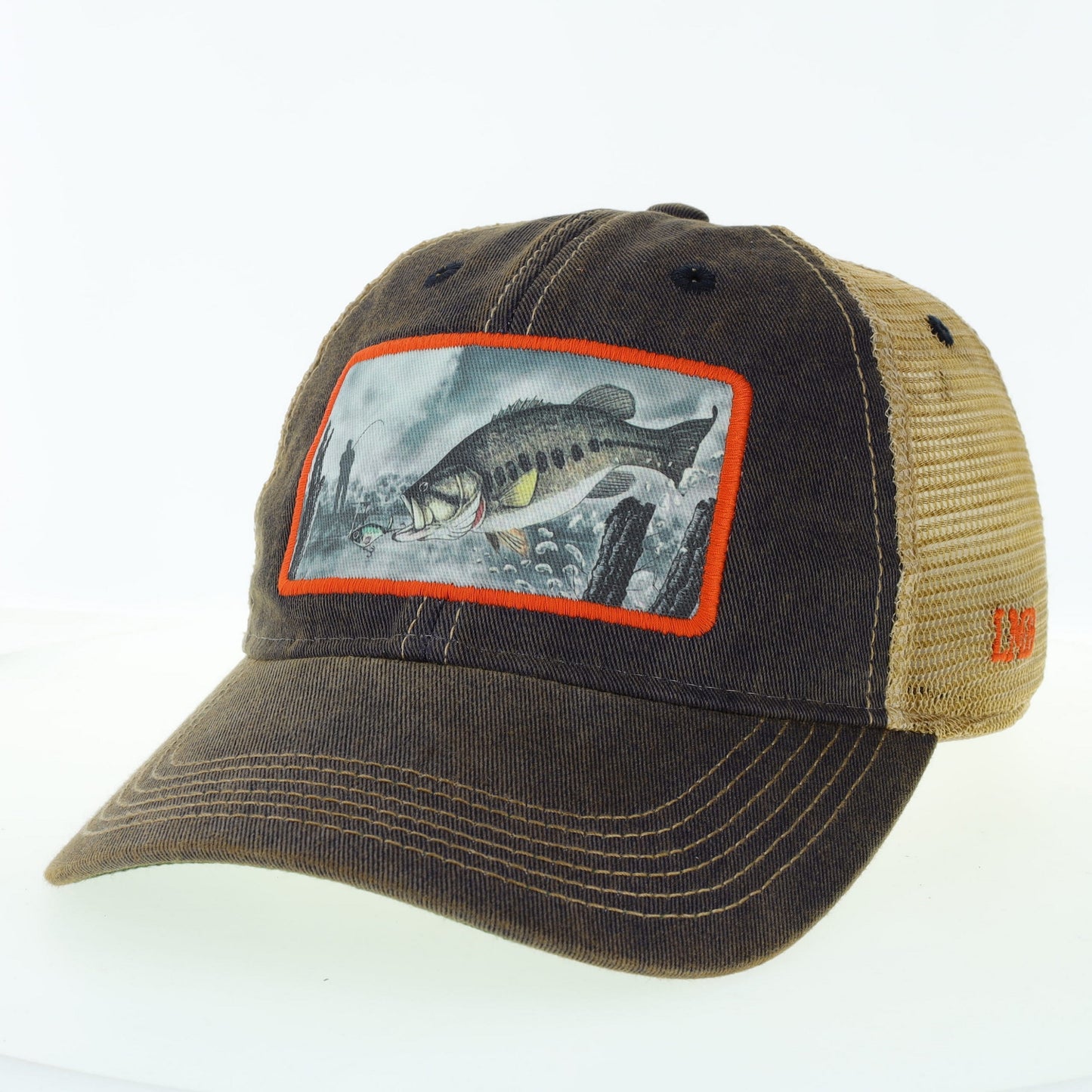 Large Mouth Bass – Navy Trucker
