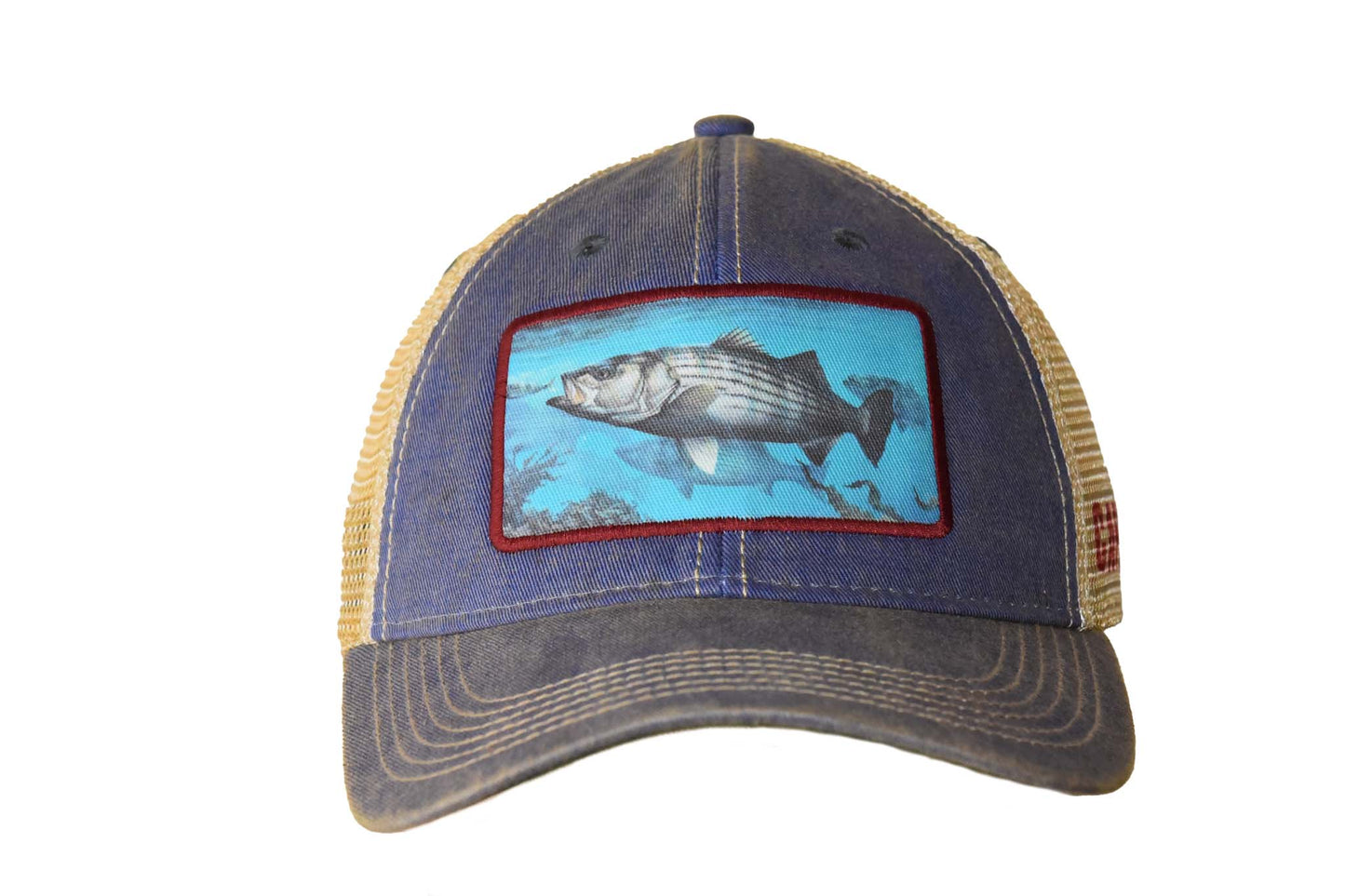 Cape Cod Striper – Blue Trucker