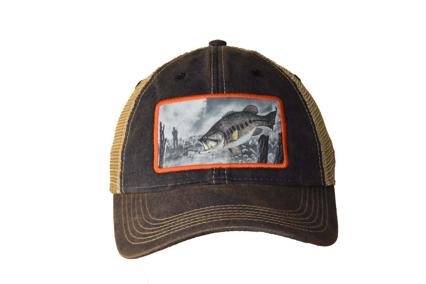 Large Mouth Bass – Navy Trucker