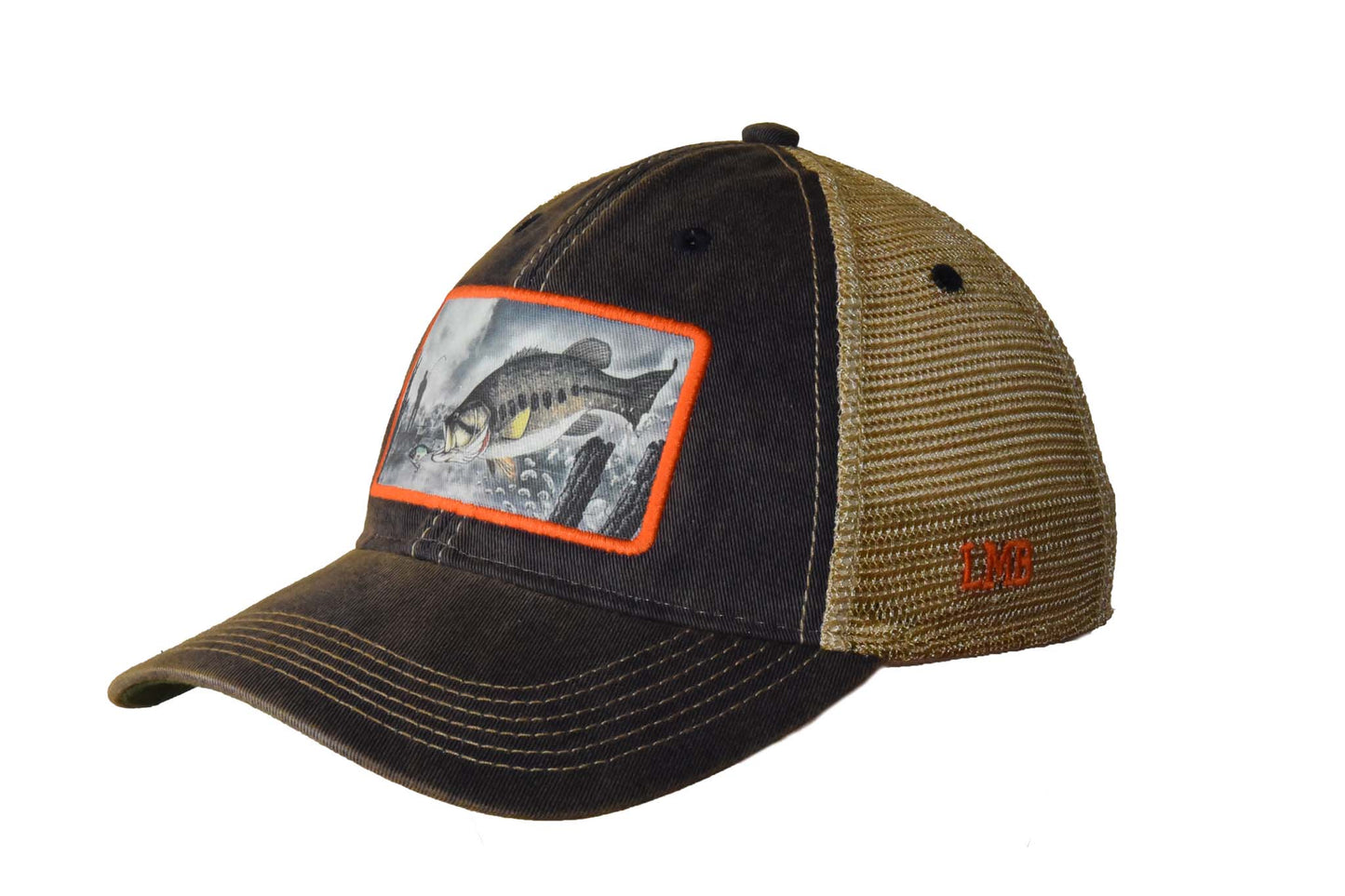 Large Mouth Bass – Navy Trucker