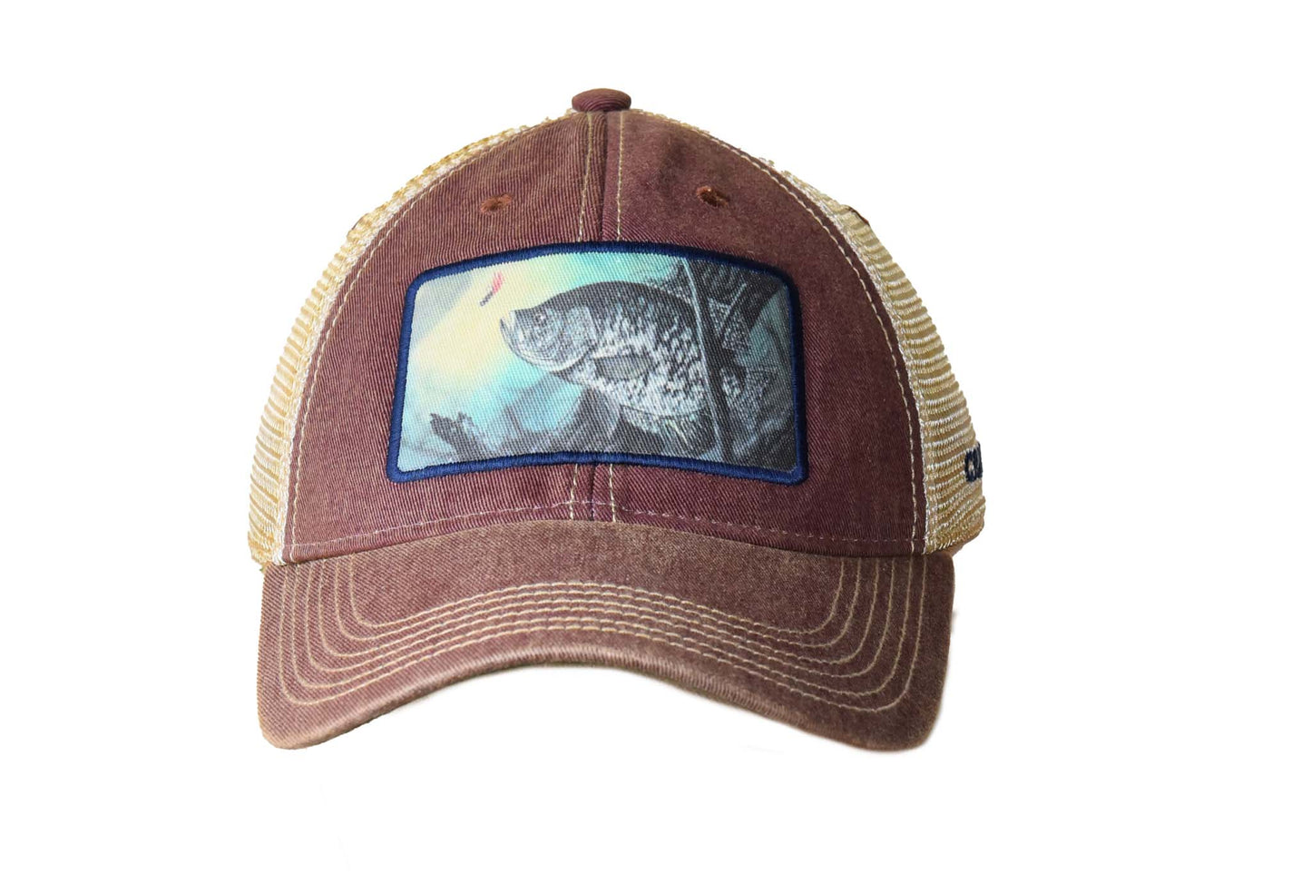 Crappie 1 – Burgundy Trucker