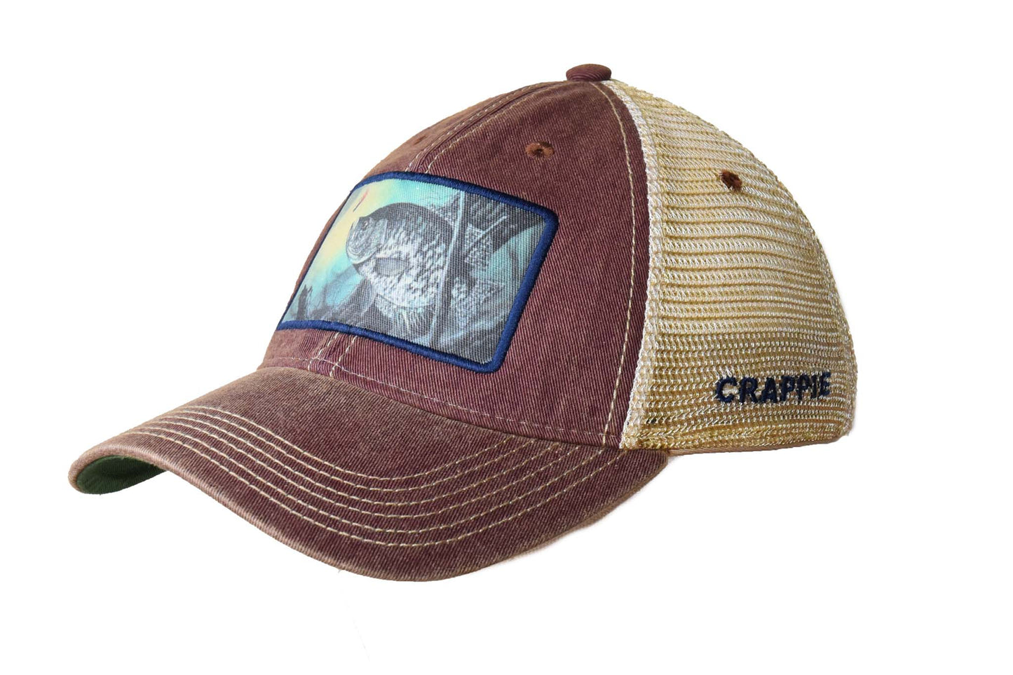 Crappie 1 – Burgundy Trucker