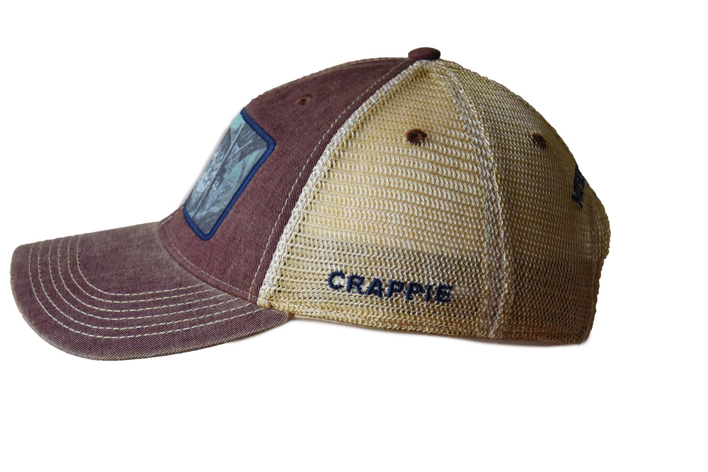 Crappie 1 – Burgundy Trucker