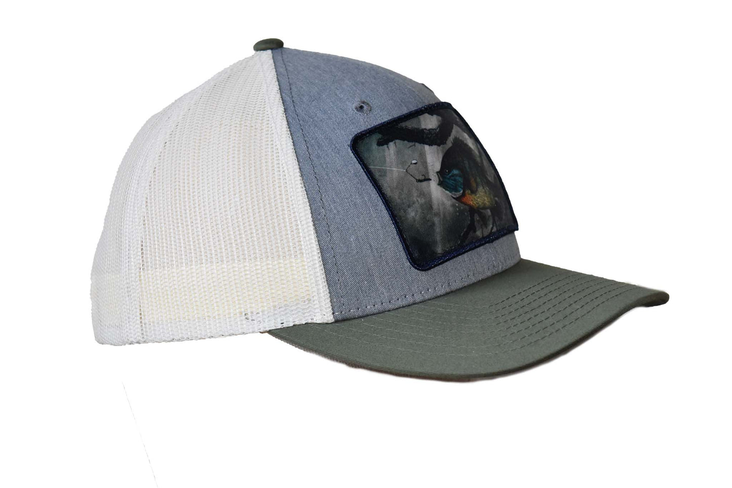 Bluegill – Heather Grey/Birch/Army Olive - Richardson 115