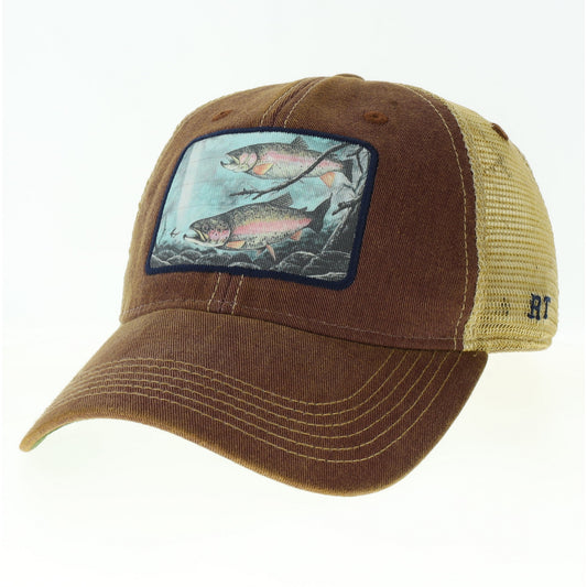 Rainbow Trout – Burgundy Trucker